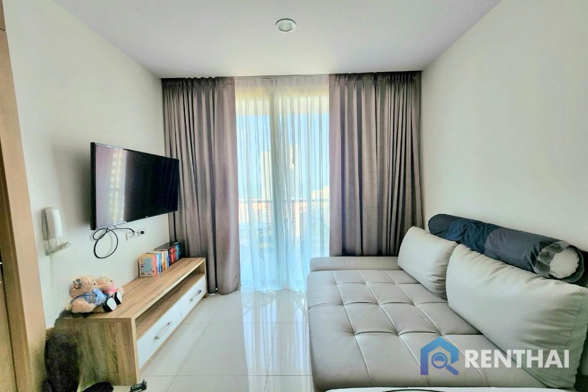 For SaleCondoPattaya, Bangsaen, Chonburi : The Riviera Wongamat 1 bedroom 35 sqm sea view good price for foreign name