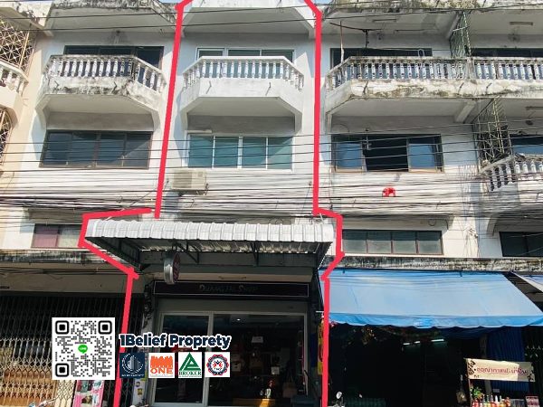 For SaleOfficeRama 2, Bang Khun Thian : Sell ​​3.5 -story commercial building with tenants | Good location, Soi Sakae Ngam 35/2 - Bang Khun Thian, near Rama 2