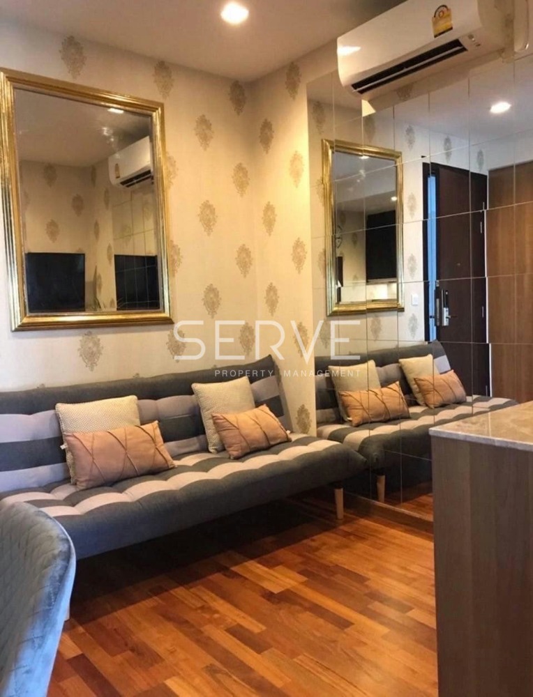 For RentCondoRatchathewi,Phayathai : 1 Bed 1 Bath Nice Room Good Location Close to BTS Ratchathewi 350 m. and Siam Paragon  @ Wish Signature Midtown Siam