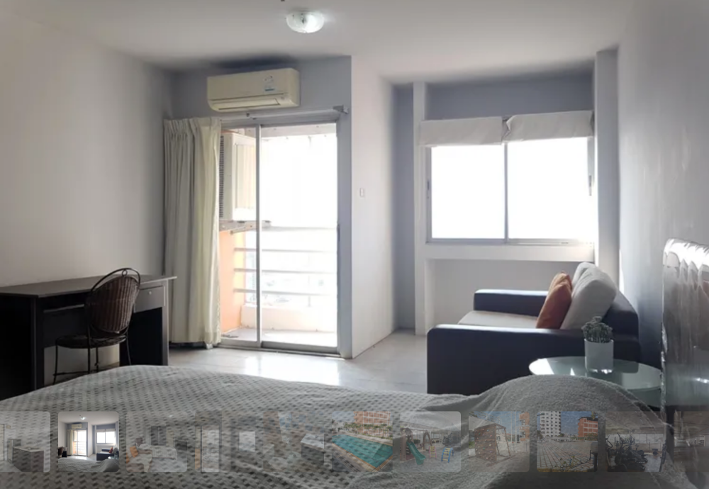 For SaleCondoChokchai 4, Ladprao 71, Ladprao 48, : Sell ​​32 sqm studio room. Condo P. Thana Tower (S4641)