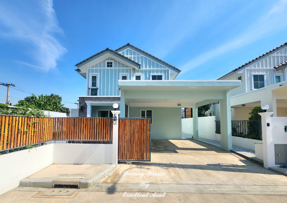 For RentHouseBangna, Bearing, Lasalle : 📣𝐅𝐨𝐫 𝐑𝐞𝐧𝐭 Detached house behind the corner of Villa Jiro 2 Srinakarin-Bangna 𝐕𝐢𝐥𝐥𝐚𝐠𝐠𝐢𝐨 2 𝐒𝐫𝐢𝐧𝐚𝐤𝐚𝐫𝐢𝐧-𝐁𝐚𝐧𝐠𝐧𝐚 Bua Non Karin Road, Ban Mai near 𝐌𝐞𝐠𝐚 𝐁𝐚𝐧𝐠𝐧𝐚