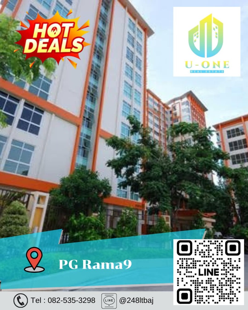 For SaleCondoRama9, Petchburi, RCA : 📍🔥 Condo for sale, Pig Rama 9, Condominium (PG Rama 9 Condominium)