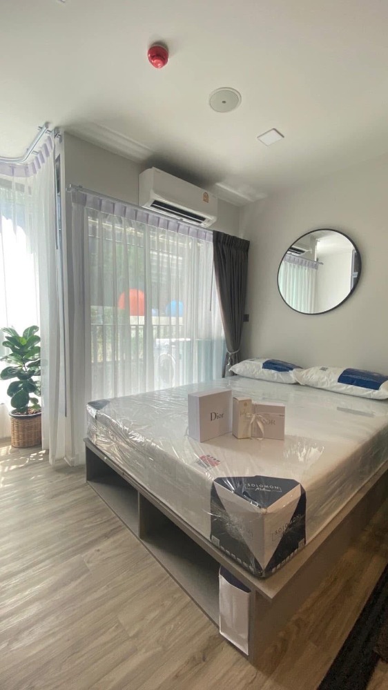 For RentCondoPhutthamonthon, Salaya : For Rent Kave Salaya Bedroom Size: 22.09 SQM Building B 2, Swimming Pool View, Good atmosphere, near Mahidol University