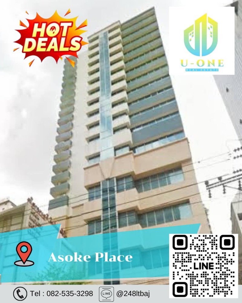 For SaleCondoSukhumvit, Asoke, Thonglor : 📍🔥 Asoke Place Condo for sale (Asoke Place)