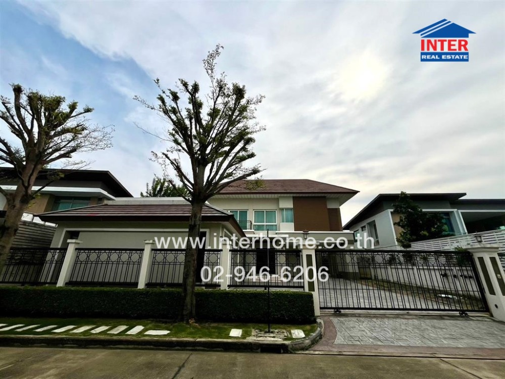 For SaleHousePhutthamonthon, Salaya : 2 storey detached house 174.8 sq.w., Neva Village, Icon Pinklao, Phutthamonthon Sai 2 Road Borommaratchachonnani Road, Thawi Watthana District, Bangkok