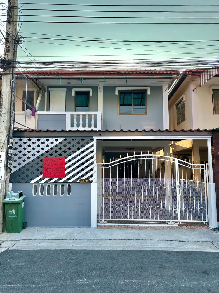 For SaleHouseRama5, Ratchapruek, Bangkruai : The twin house is ready to move in. Near Rama 7 Bridge