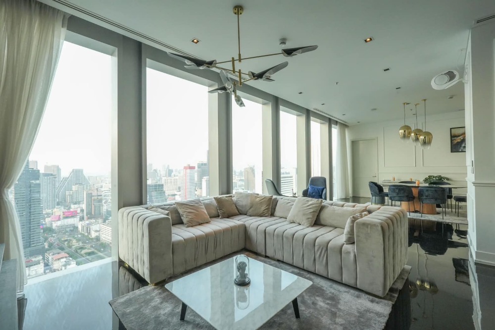 For RentCondoSathorn, Narathiwat : 🔥For rent 𝐓𝐡𝐞 𝐑𝐢𝐭𝐳 𝐂𝐚𝐫𝐥𝐭𝐨𝐧 (Ritz-Carlton Residences) 🔥2 bedrooms, 124 sq m., near BTS Chong Nonsi