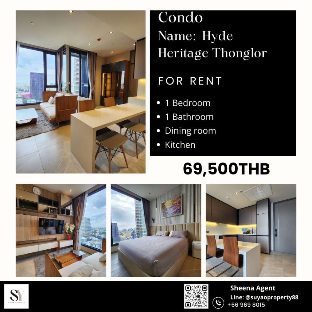 For RentCondoSukhumvit, Asoke, Thonglor : 🌇 Hyde Heritage Thonglor 🌇