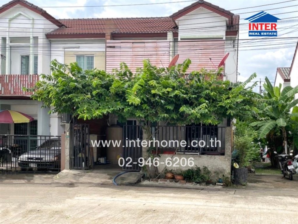 For SaleTownhomeNonthaburi, Bang Yai, Bangbuathong : 2-story townhouse 22 sq.w. Village, Loo Wong Ring-Pinklao Soi 7, Soi Wat Phra Ngern Kanchanaphisek Road (Eastern Ring) Bang Muang-Bang Khul Lat Road, Bang Yai, Nonthaburi