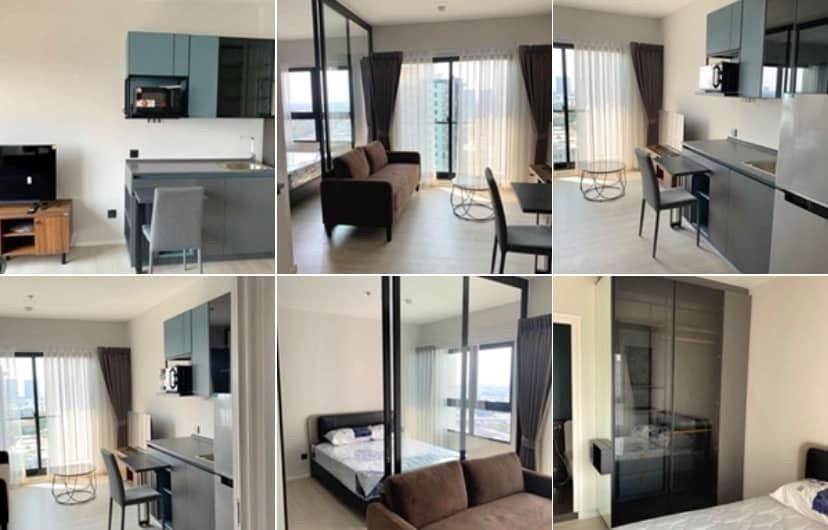 For RentCondoBang kae, Phetkasem : Rent a condo The Key Petchkasem 48 in the room with air, TV, refrigerator, microwave, washing machine water heater  Can carry one bag in