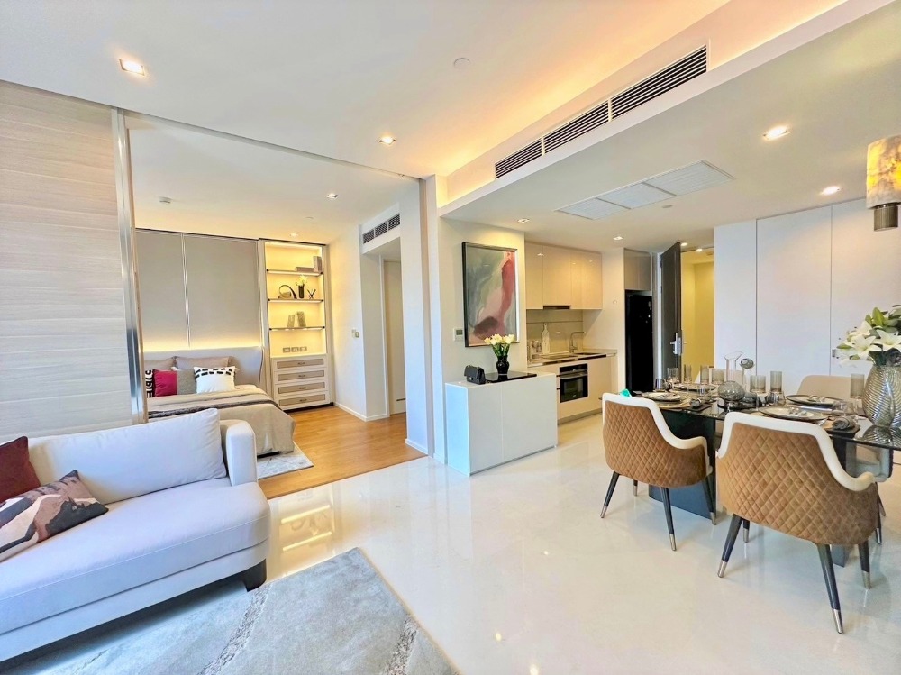 ให้เช่าคอนโดสาทร นราธิวาส : The Bangkok Sathorn (For Rent) 1 bed 1 bath size 64 sq.m. Rent 50,000 per month. CODE0755