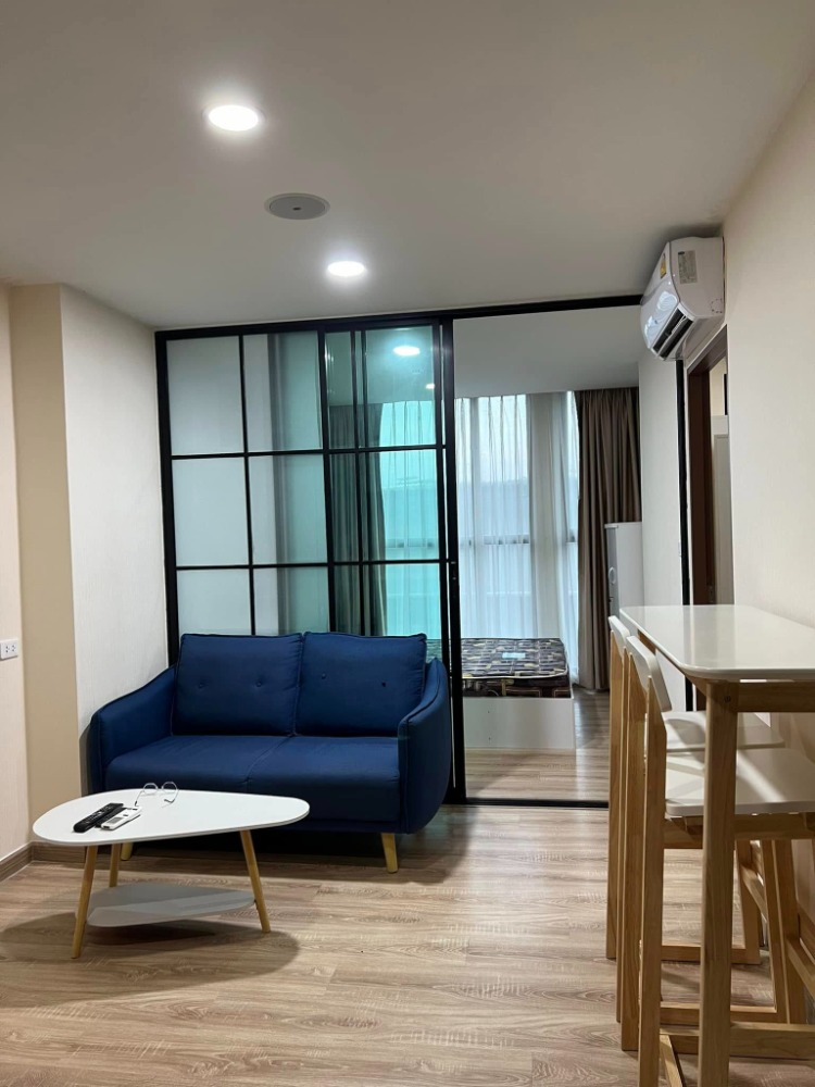 For RentCondoLadprao101, Happy Land, The Mall Bang Kapi : For Rent 🔥 The Cube Loft Ladprao 107 Type, the largest 2 bedroom room, 3rd floor, near The Mall Bangkapi #LV-MO1436