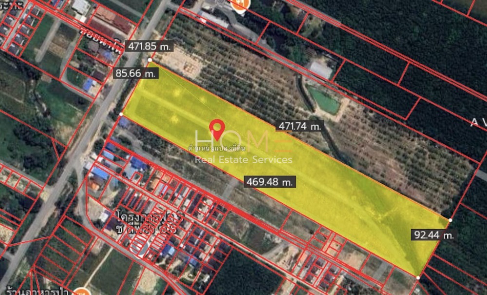 For SaleLandRayong : ที่ดิน นิคมพัฒนา / 24 ไร่ (ขาย), Land Nikhom Phatthana District / 24 Rai (FOR SALE) NEWC475