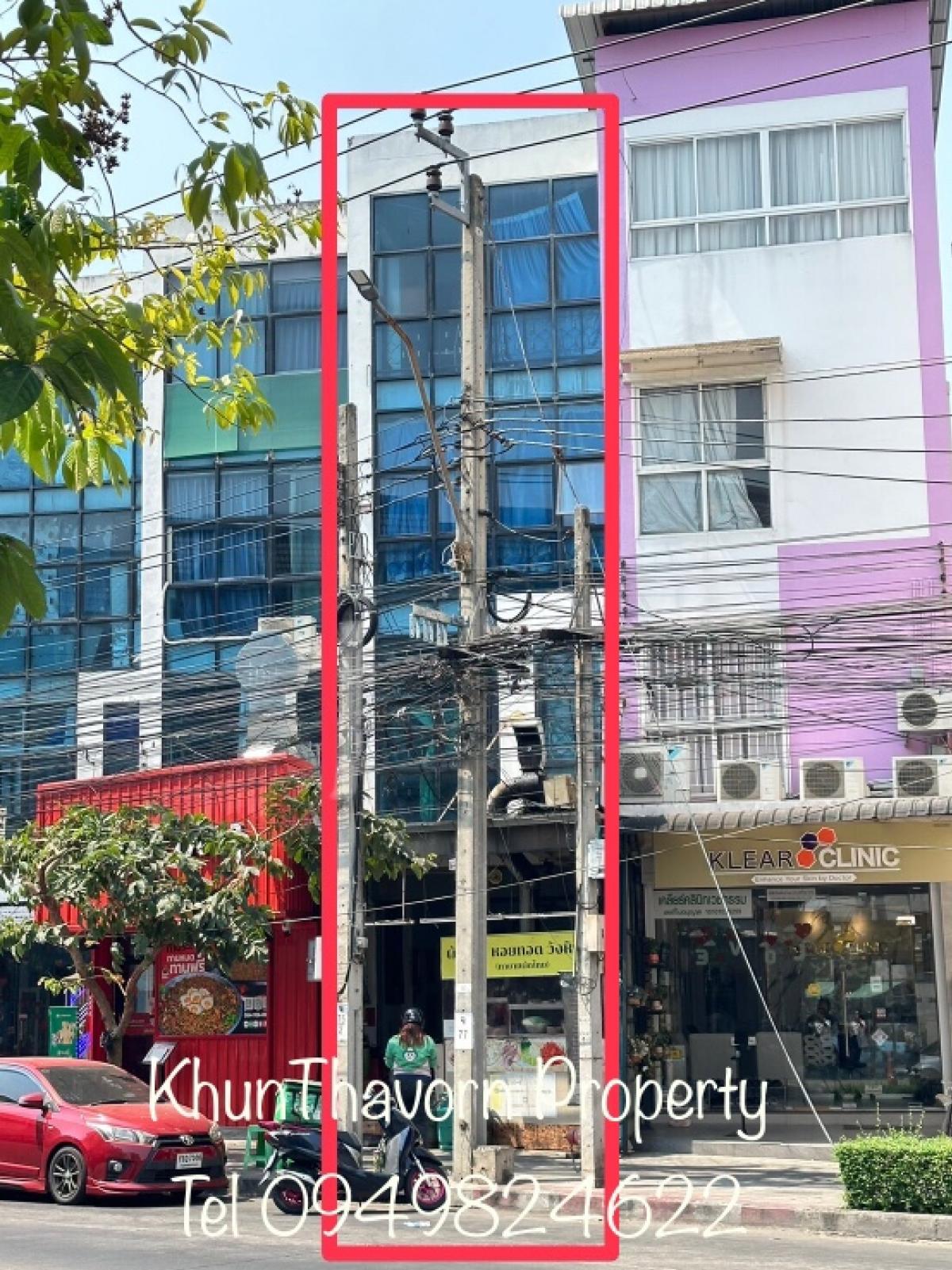 For SaleShop HouseChokchai 4, Ladprao 71, Ladprao 48, : sell!! 4-storey commercial building, 200 sq.m., very good location, next to Lat Phrao Road, Wang Hin, located between Soi Lat Phrao, Wang Hin 33-35, suitable for operating a restaurant, clinic or office (Office)