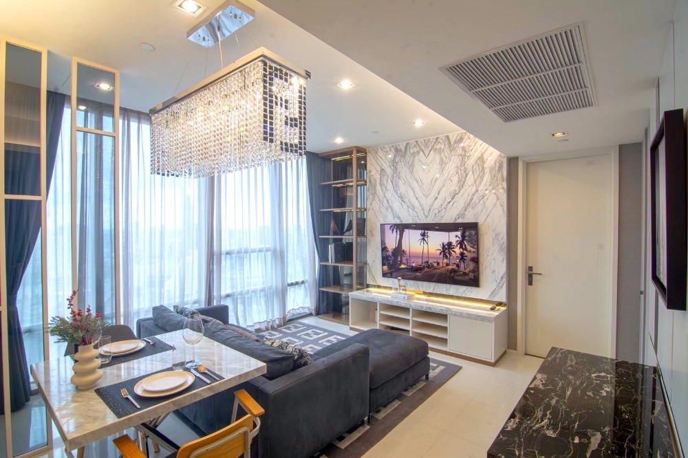 ให้เช่าคอนโดสาทร นราธิวาส : The Bangkok Sathorn (For rent) 1 bed 1 bath size 61 sq.m. Rental 50,000 per month. CODE0077