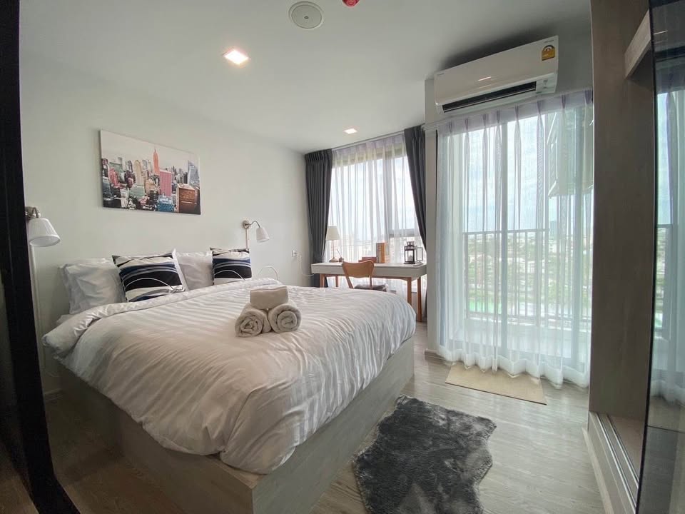 For RentCondoKasetsart, Ratchayothin : Condo for rent, Kave Seed Kaset 1 bedroom, beautiful room