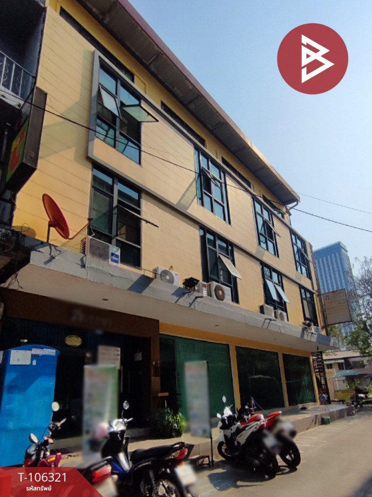 For SaleHotel&Apartment BusinessLadprao101, Happy Land, The Mall Bang Kapi : 4 -story apartment for sale, Soi Ramkhamhaeng 29 Intersection 3, area 78 sq.wah, Bang Kapi, Bangkok