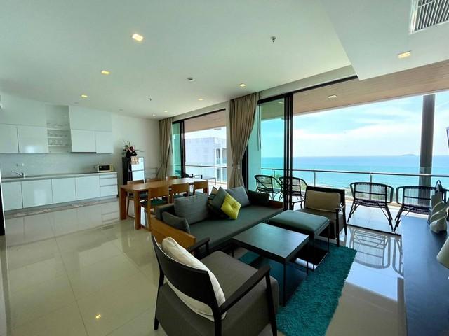 For SaleCondoRayong : Urgent Sale, Phu Pha Thai Rayong Condo, 171 SQ M, 3 Bedrooms, On Laem Mae Phim Beach, Rayong Provipe, Sea View, Beachfront, Next to the Luxury Marriott.