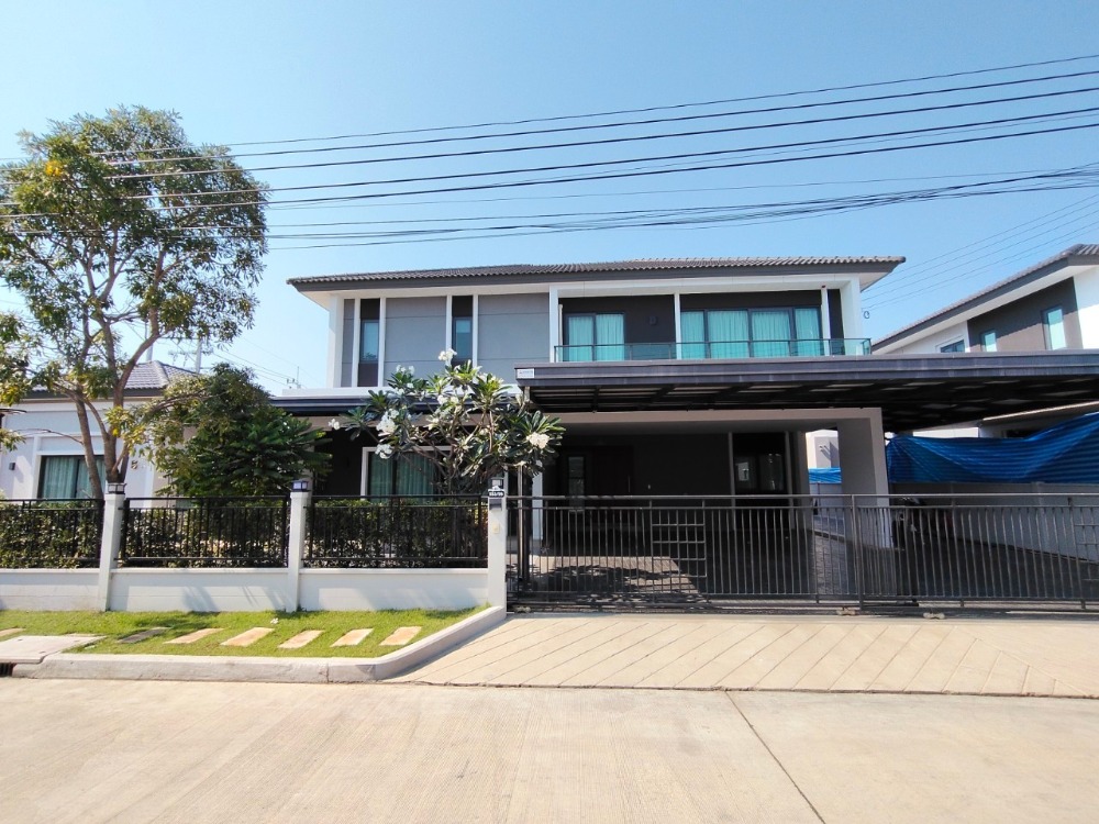 For RentHouseEakachai, Bang Bon : Luxurious detached house for rent, Centro Bangbon Luxury Home for Rent Project, area 138.9 sq. Wah, 389 sq.m., 4 bedrooms, 6 bathrooms, luxury houses, Rama 2 for rent.