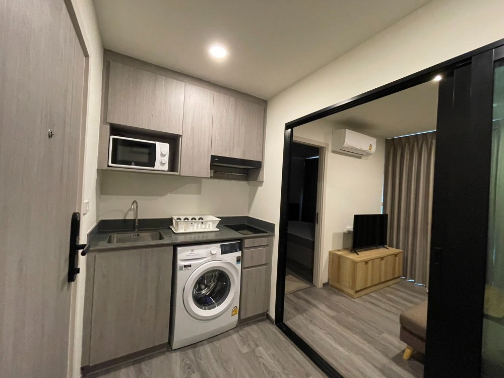 For RentCondoOnnut, Udomsuk : Condo for rent, The Origin On Nut, near BTS Onnut, beautiful room, ready