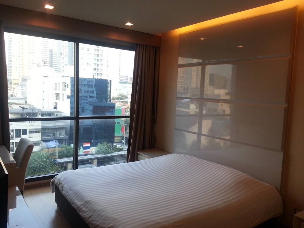 For RentCondoRama9, Petchburi, RCA : Rent The Address Asoke, high class, beautiful view, ready ** MRT Phetchaburi **