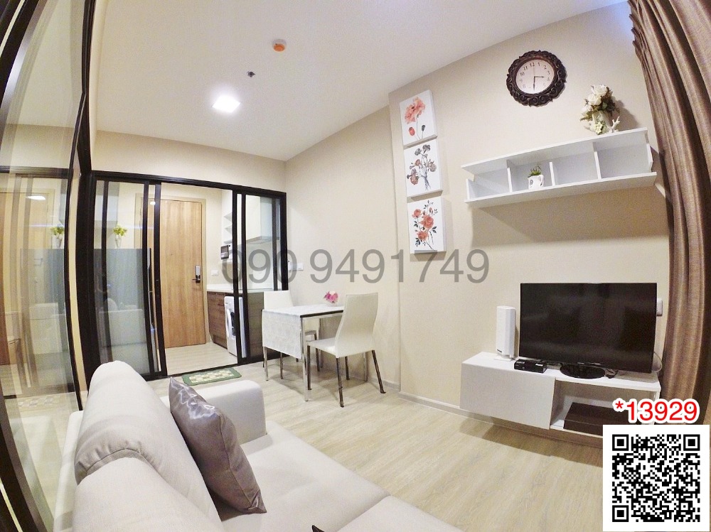 For SaleCondoRama9, Petchburi, RCA : Condo for sale, Miss Rama 9, 1 bedroom, opposite Central Rama 9