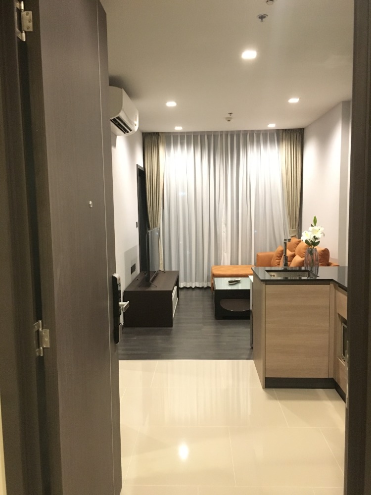 For RentCondoRama9, Petchburi, RCA : Luxury decor 1-BR 35sqm at The Line Asoke-Ratchada, ready to move in!