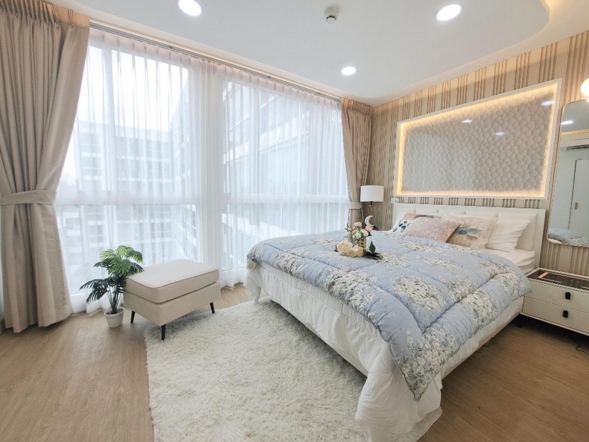 For SaleCondoKasetsart, Ratchayothin : Urgent sale‼ ️ New Renovated condo in the entire room Major Ratchayothin walked only 100 m. 🚆✨ The new room is very beautiful.