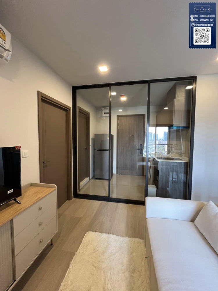 For RentCondoLadprao, Central Ladprao : 💙For rent Life Phahon-Ladprao, 2 rooms, fully furnished, ready to move in, BTS Ladprao Intersection, MRT Phahon Yothin💙 092-8366444 stars // Line id : @enrichagent