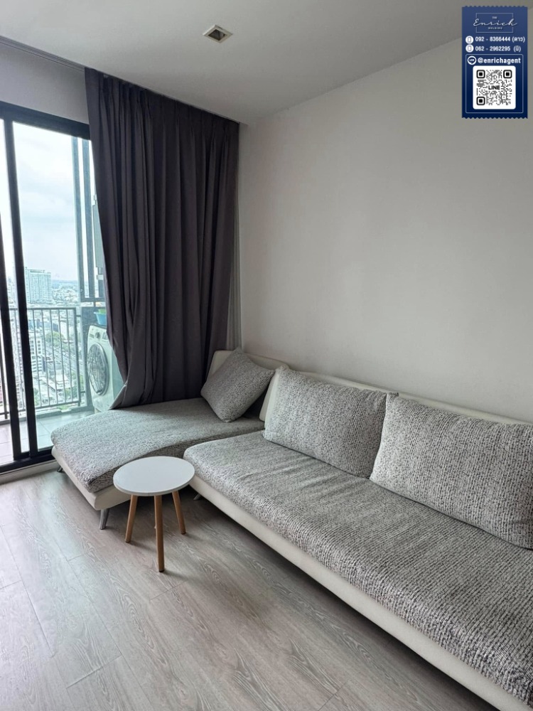 For RentCondoRatchadapisek, Huaikwang, Suttisan : 💙For rent Quinn Ratchada 17, corner room, complete electrical appliances, MRT Sutthisan💙 Call. 062-2962295 Ni// Line id : @enrichagent