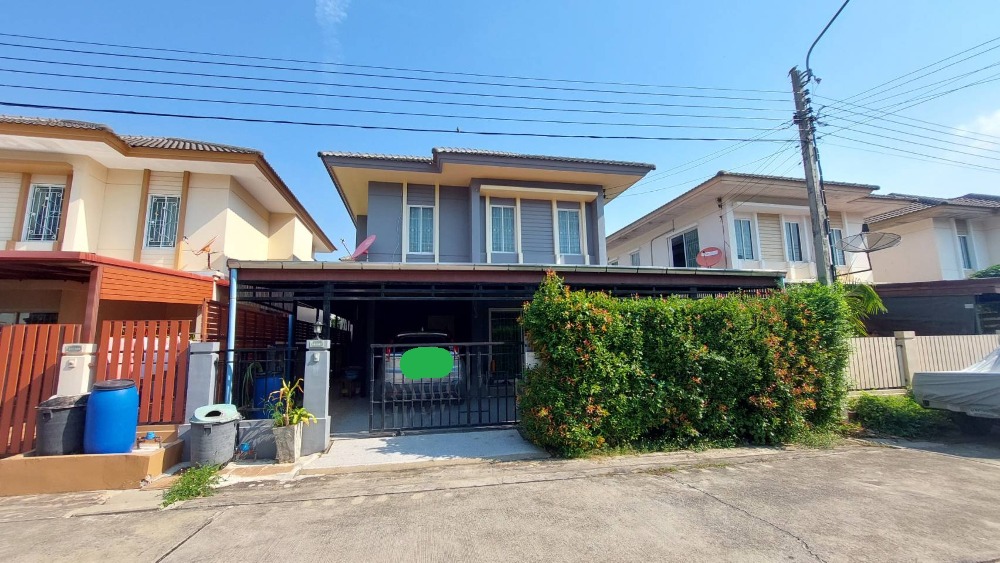 For SaleHouseRama5, Ratchapruek, Bangkruai : 2 -story house for sale in Bang Kruai Nakhon In Rama 5 33.8 Sq. 3 bedrooms, 2 bathrooms, additional roofs around the house 3.4 million