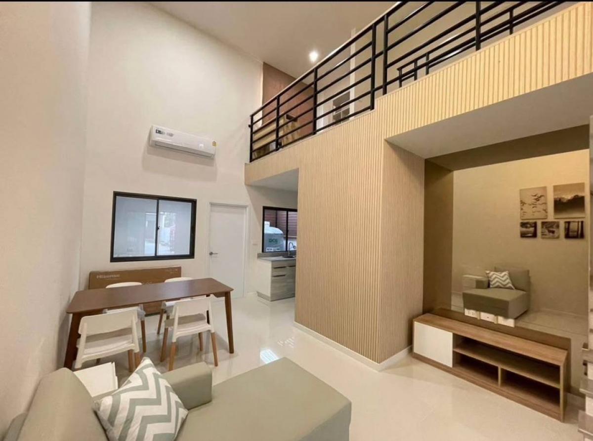 ให้เช่าทาวน์เฮ้าส์/ทาวน์โฮมบางนา แบริ่ง ลาซาล : ✅Rent✅ Altitude Kraf Bangna, Corner house, 3 storey, 3 bed, 3 bath, beautifully  furnished, electric appliances!!