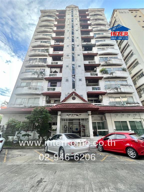 For SaleCondoChokchai 4, Ladprao 71, Ladprao 48, : Condominium 62.87 sq.m. Soi Lat Phrao 87 Intersection 7, Lat Phrao Road, Pradit Manutham Road, Bang Kapi District, Bangkok