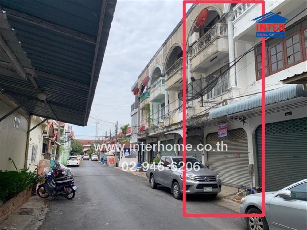 For SaleShop HouseAri,Anusaowaree : 3rd floor commercial building, 14.9 sq.w. Village, Promsuk Near Central Ram Inthra Soi Ram Inthra 8, Junction 2, Ram Inthra Road, Phahonyothin Road, Bang Khen District, Bangkok