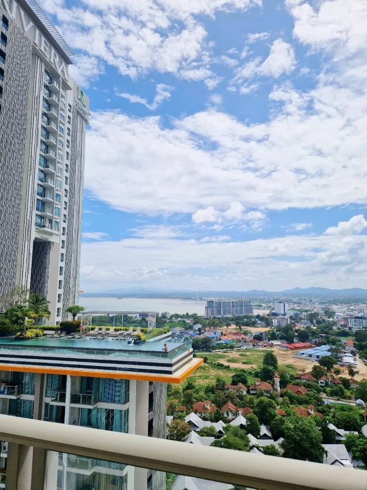 For SaleCondoPattaya, Bangsaen, Chonburi : 🎉🎉 Riviera Condo Wong Amat Beach, sea view, selling with a built -in Pattaya room 🎉🎉