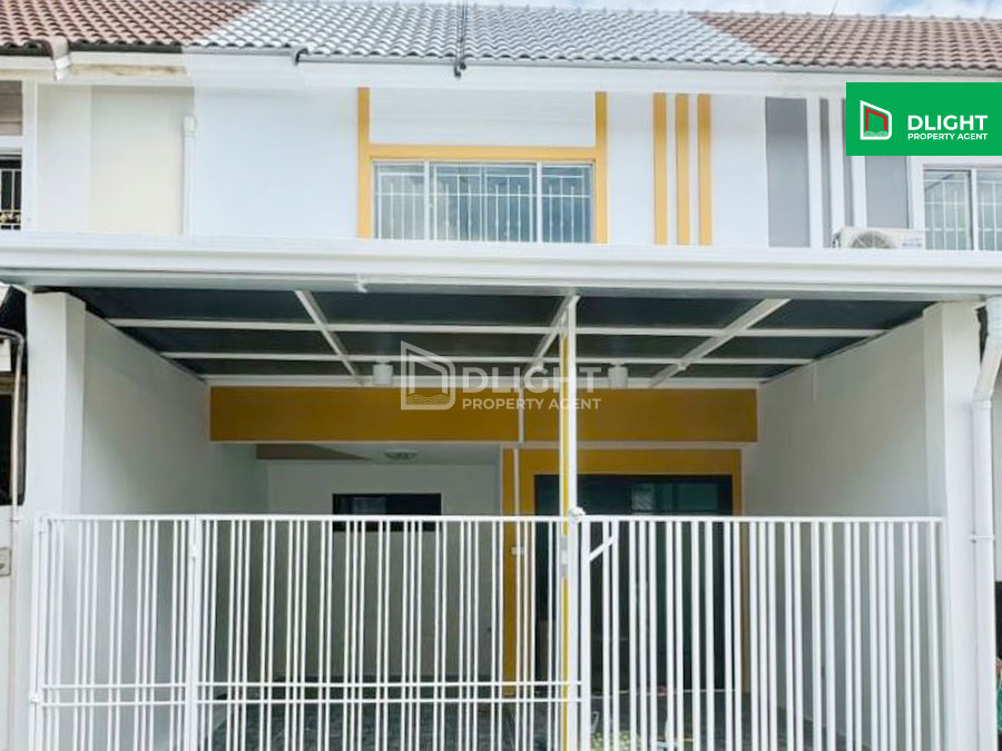 For SaleTownhomeNonthaburi, Bang Yai, Bangbuathong : 2 -story townhouse for sale, new Renovate, Pruksa 45, Bang Yai, Bang Bua Thong 16 sq.w., 3 bedrooms, 2 bathrooms, 1 car park, near BTS, convenient to travel, complete facilities Great value only 1.69 million baht