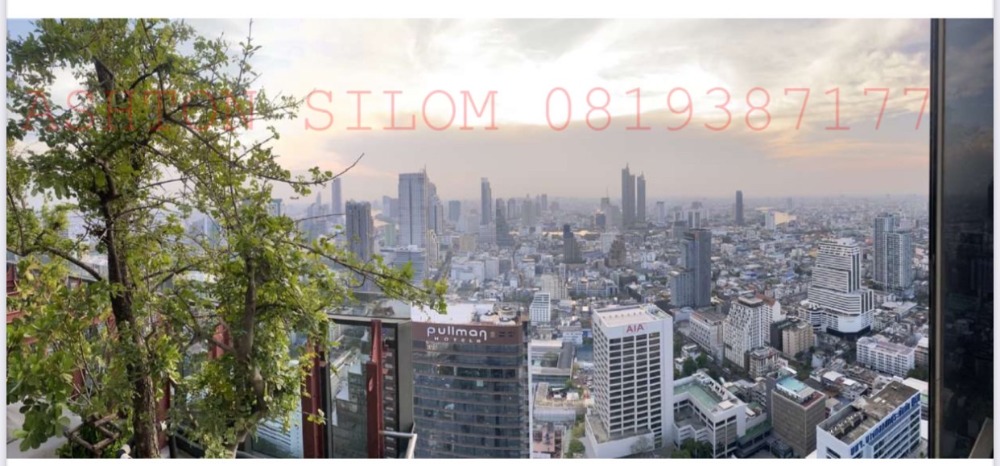 For SaleCondoSilom, Saladaeng, Bangrak : Any new room in the heart of Silom 1 Bedroom 32 SQ.M. only 7.99 MB