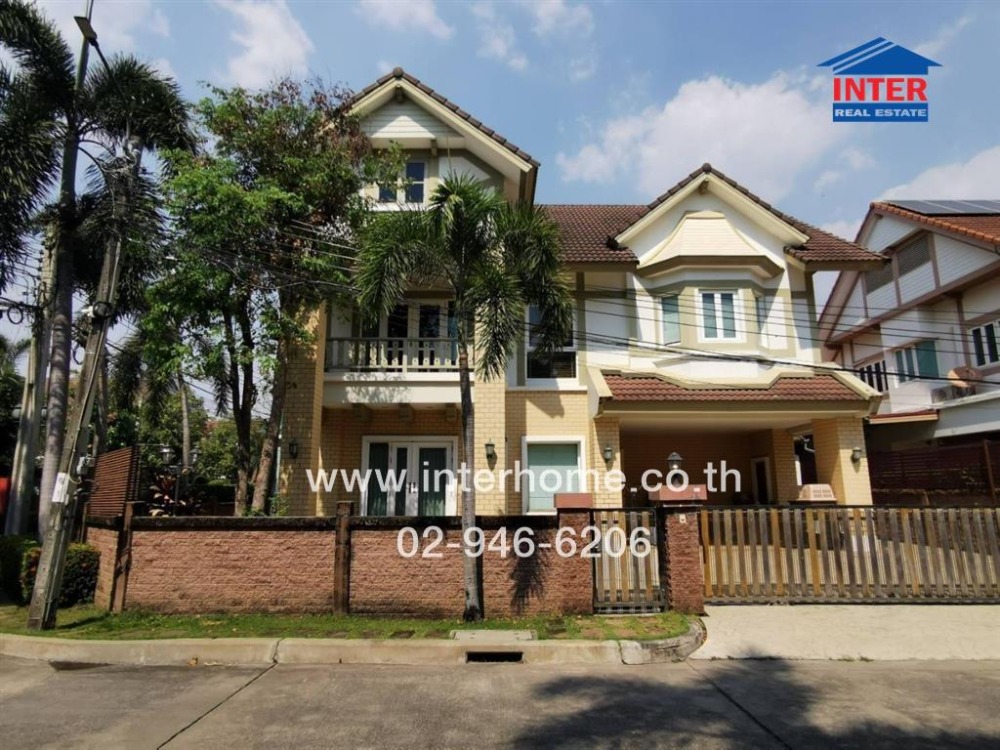 For SaleHouseNonthaburi, Bang Yai, Bangbuathong : 2 storey detached house, 129.3 sq.w., Lad Darm Village, Elianx Rama 5-2, Nakhon In Road, Ratchapruek Road, Bang Kruai, Nonthaburi