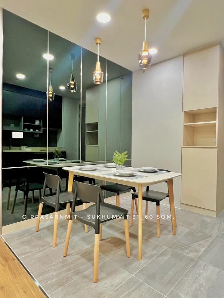 For RentCondoSukhumvit, Asoke, Thonglor : Ready to rent a luxury condo, 2 bedrooms, very private.