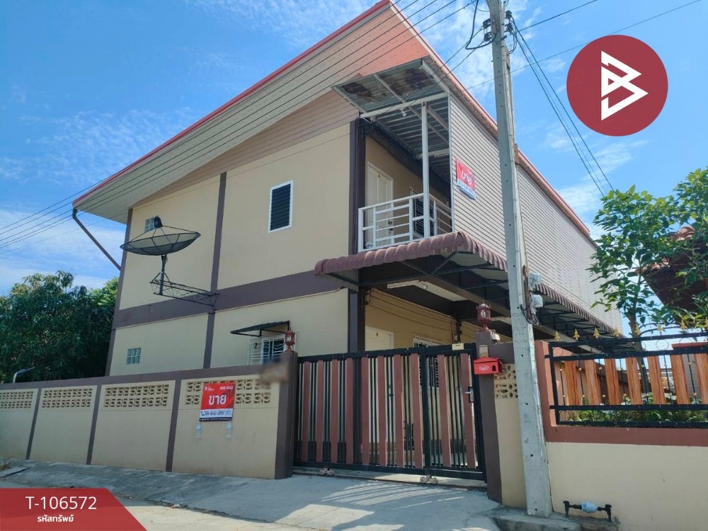 For SaleHotel&Apartment BusinessChachoengsao : 2 -story apartment for sale, Bang Wua Soi 8, Bang Pakong, Chachoengsao