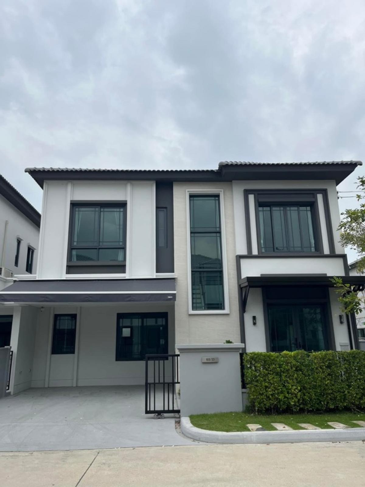 ให้เช่าบ้านสมุทรปราการ สำโรง : ให้เช่า‼️บ้านใหม่ New House Grande Pleno สุขุมวิท บางนา 48 ตรว 90,000/เดือน