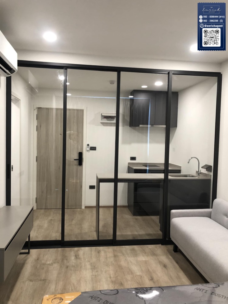 For RentCondoChokchai 4, Ladprao 71, Ladprao 48, : 💙For rent Groove Scape 48, new room, ready to move in. Complete electrical appliances, MRT Sutthisan💙 Tel. 062-2962295 NI// Line id : @enrichagent