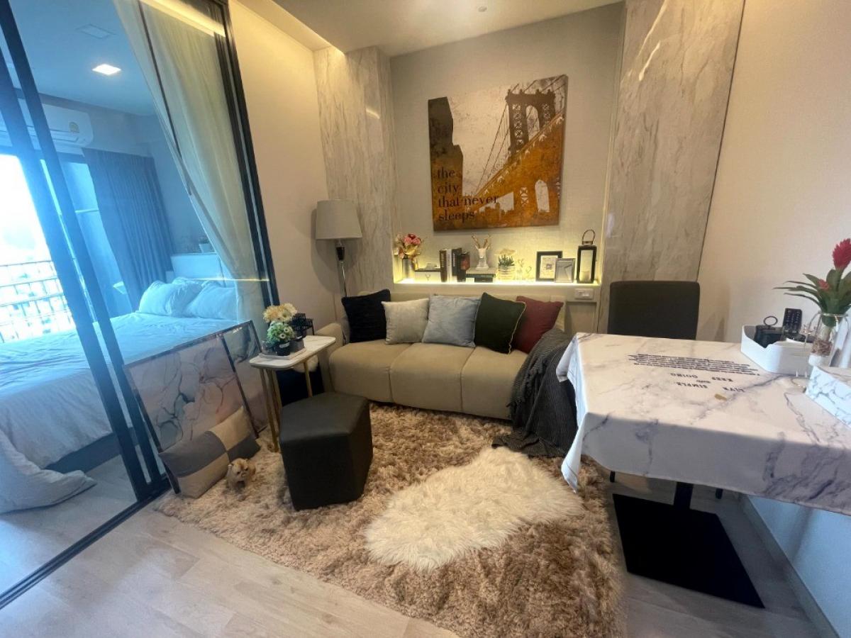 For SaleCondoRatchadapisek, Huaikwang, Suttisan : ✅ Sell Condo Ideo Ratchada -Sutthisan 📍 Area 34 sq.m., 10th floor, 1 bedroom, 1 bathroom ✅ Price 4,200,000 baht 🔔 Hurry and book now