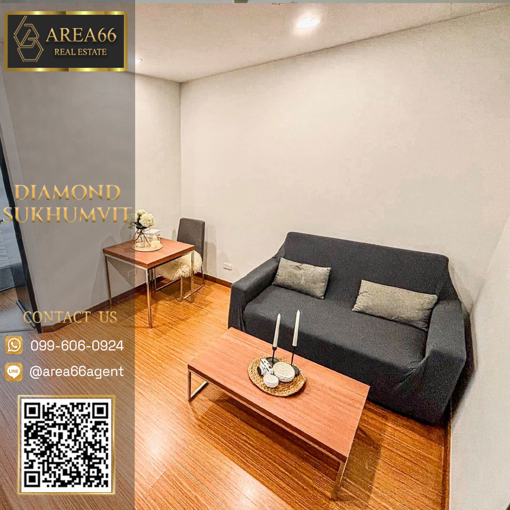 For SaleCondoOnnut, Udomsuk : 🔥For sale, Diamond Condo, Sukhumvit