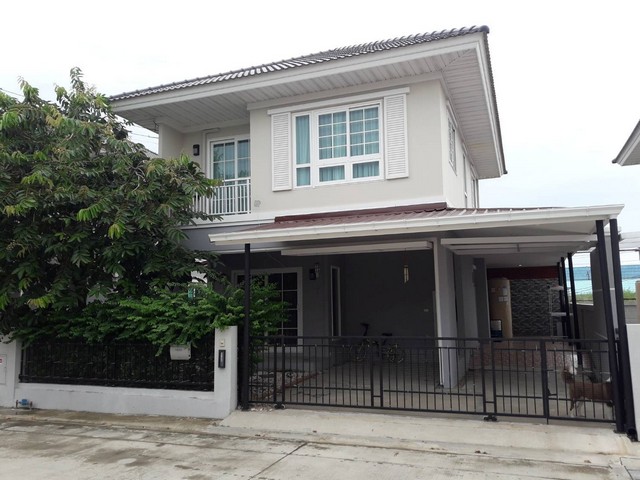 For RentHouseNonthaburi, Bang Yai, Bangbuathong : Single house for rent, Perfect Park Bangbuathong: Perfect Park Bangbuathong, 38 sq m, 38 sq wa, on Kanchanaphisek Road.