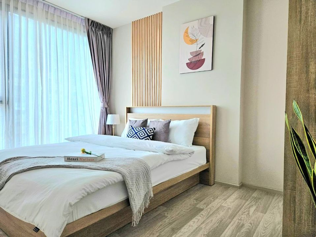 For RentCondoBangna, Bearing, Lasalle : Beautiful room near BTS Bangna Ideo Mobi Sukhumvit EastPoint, 29 sqm. Floor 28