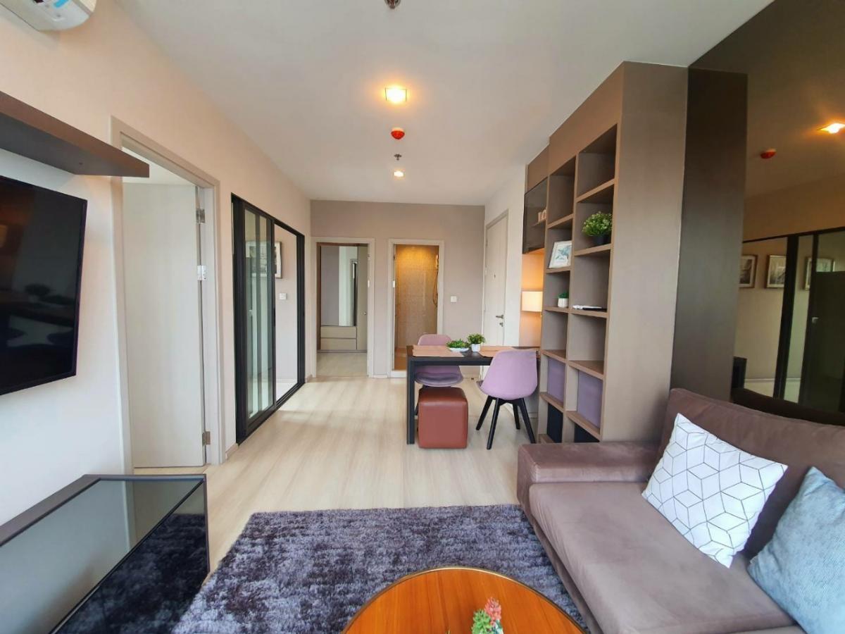 For RentCondoOnnut, Udomsuk : 🔥Urgent for rent🔥Condo LIFE Sukhumvit48, 2 bedroom type, size 55 sq m, 11th floor, corner room, has privacy. Ready to move in Near BTS Phra Khanong and On Nut