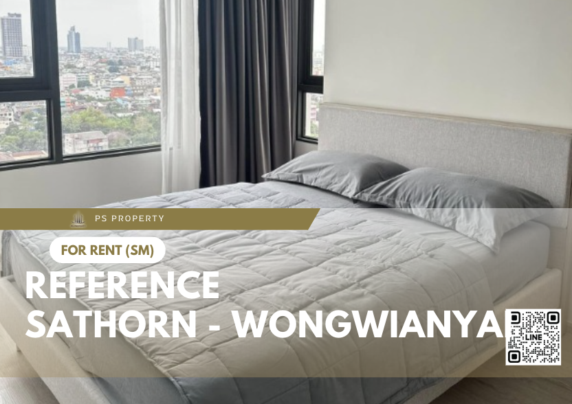 For RentCondoWongwianyai, Charoennakor : For rent 📍 Reference Sathorn - Wongwianyai 📍 Complete furniture and electrical appliances, near BTS Wongwian Yai.