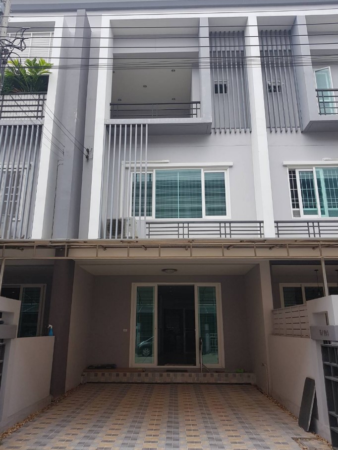 For RentTownhomeRattanathibet, Sanambinna : A1021066 Townhome for rent, The Exclusive, Khae Rai-Ngamwongwan, size 23 sq.w.