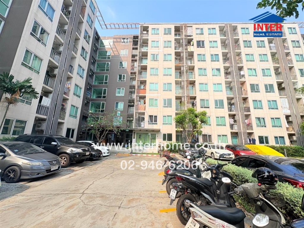 For SaleCondoLadkrabang, Suwannaphum Airport : Condominium 28.01 sq.m. Iris Avenue Onnut-Suvarnabhumi, Lat Krabang Road, Onnut Road, Lat Krabang District, Bangkok